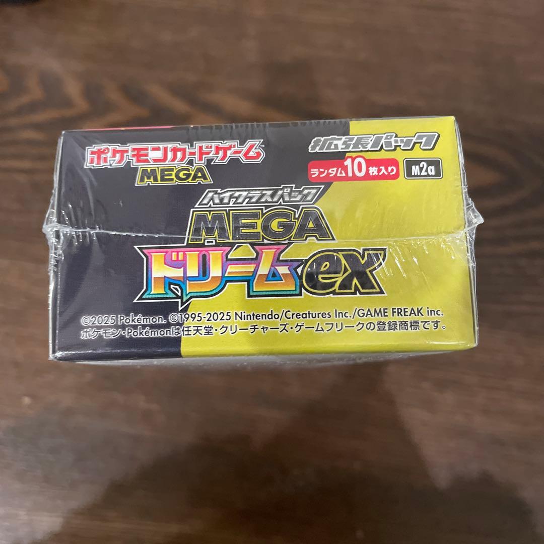 新品未開封　シュリンク付きポケモンカード MEGAドリームex 1BOX
