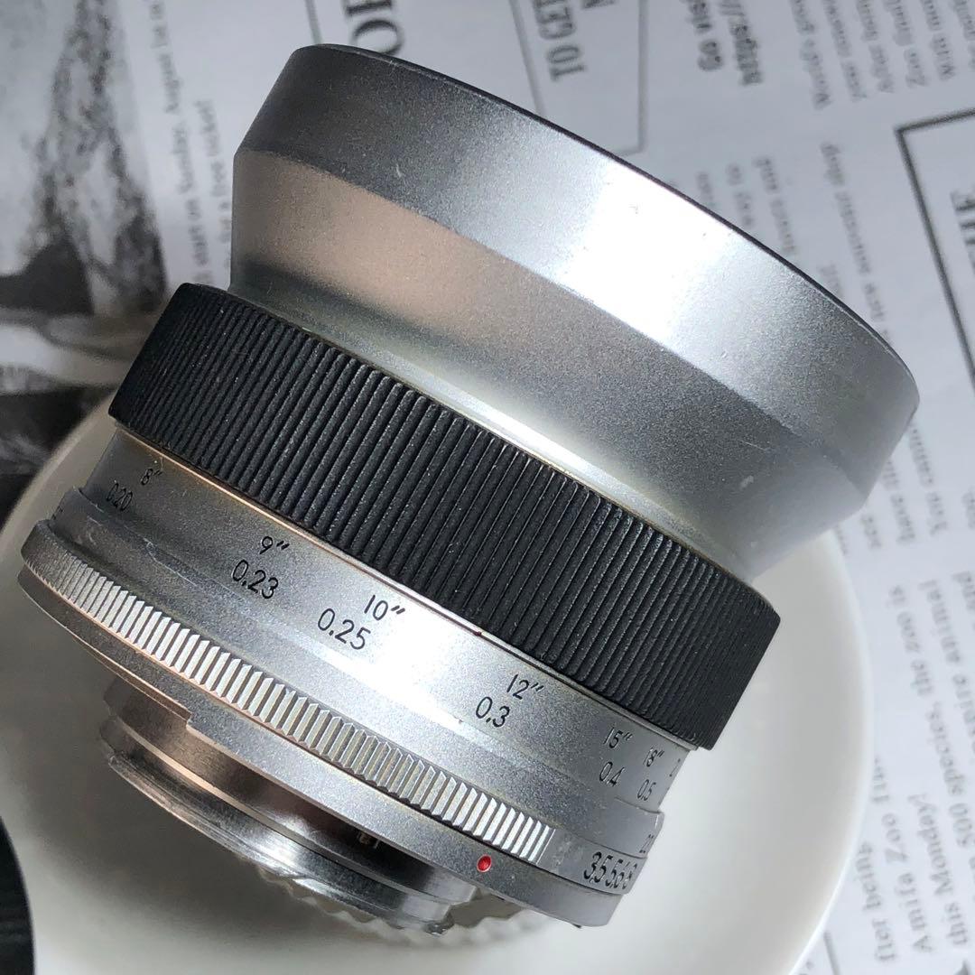 レンズ(単焦点) topcon RE auto TOPCOR 2.5cm f3.5