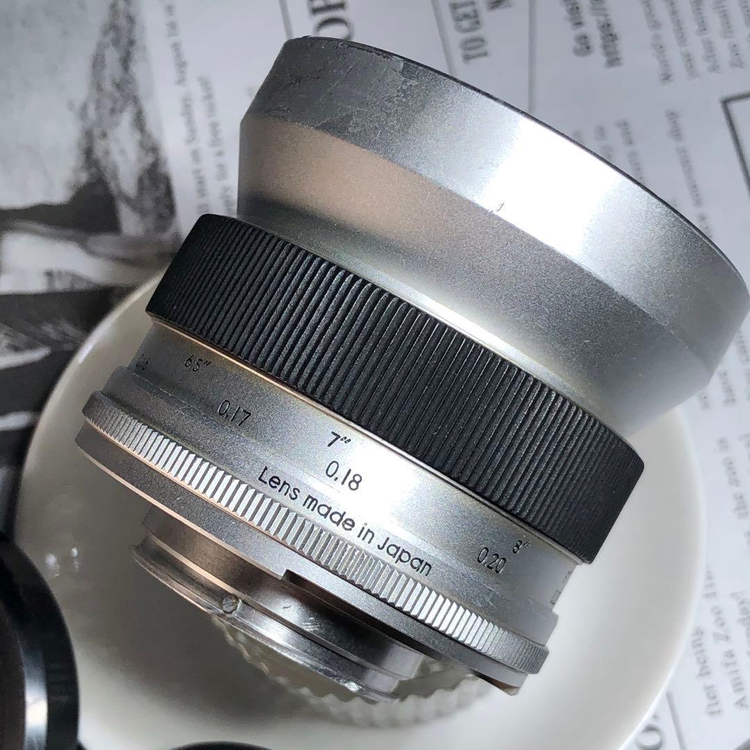 レンズ(単焦点) topcon RE auto TOPCOR 2.5cm f3.5