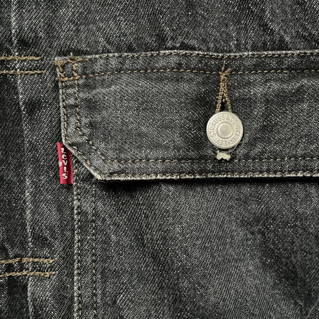 【超希少】80s LEVI’S 70501 01 1st 先染めブラック ユーロ