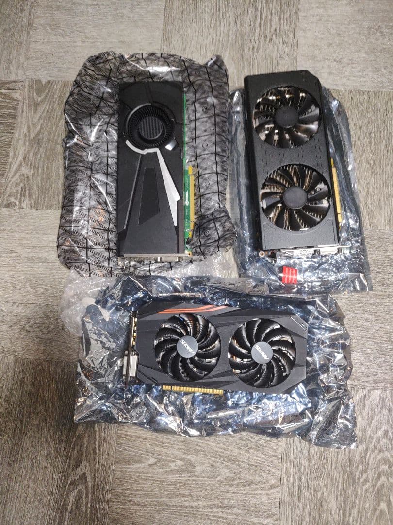 【ジャンク】グラフィックボード 3点セット