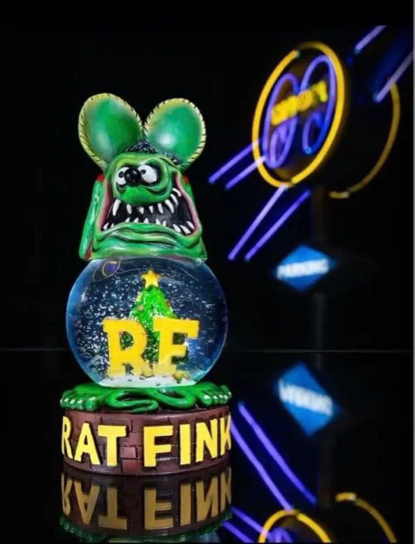 ラットフィンク RAT FINK 2025 スノードーム 限定 ホットロット