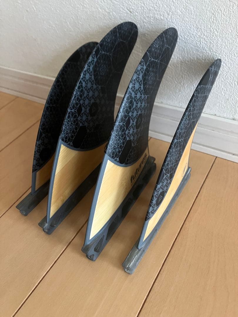 futures QUAD RASTA BAMBOO 2.0 後期デザイン　超美品