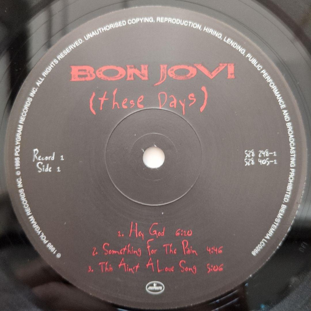 【Europe盤】Bon Jovi / These Days