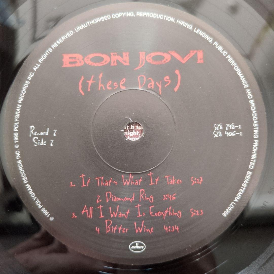 【Europe盤】Bon Jovi / These Days