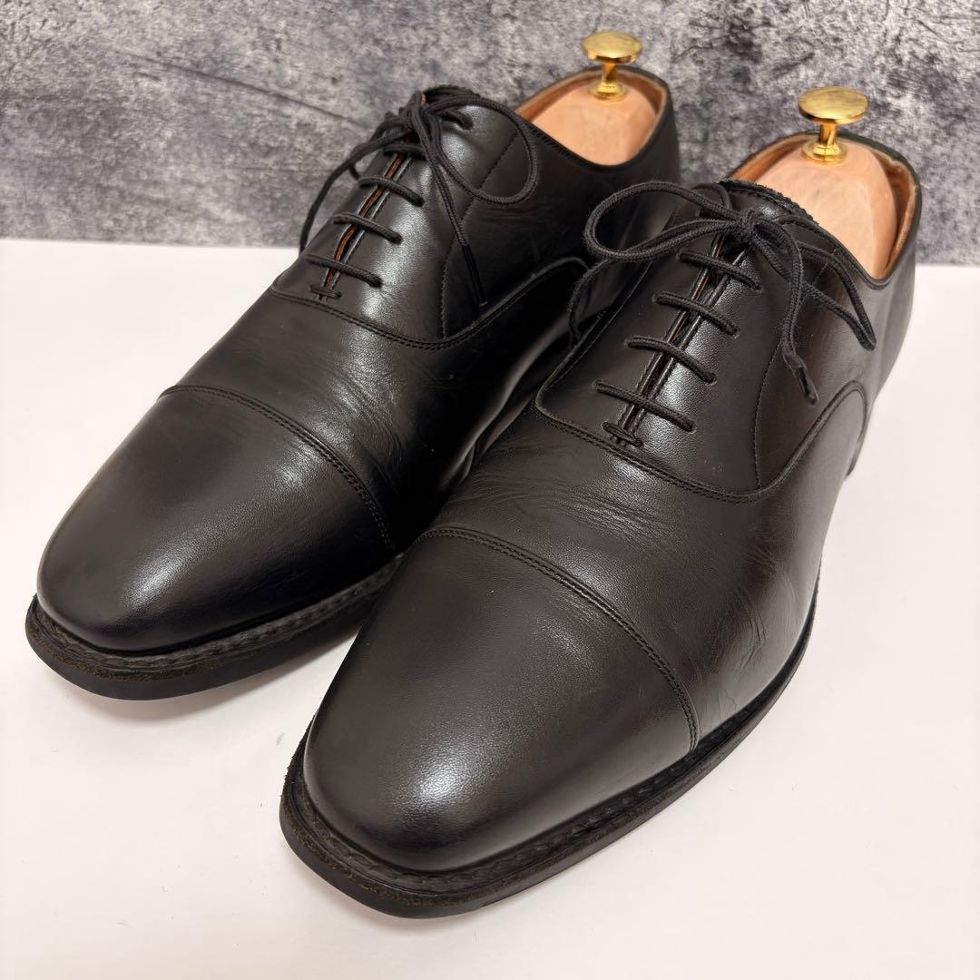 美品 SCOTCH GRAIN シャインオアレイン ストレートチップ 2726