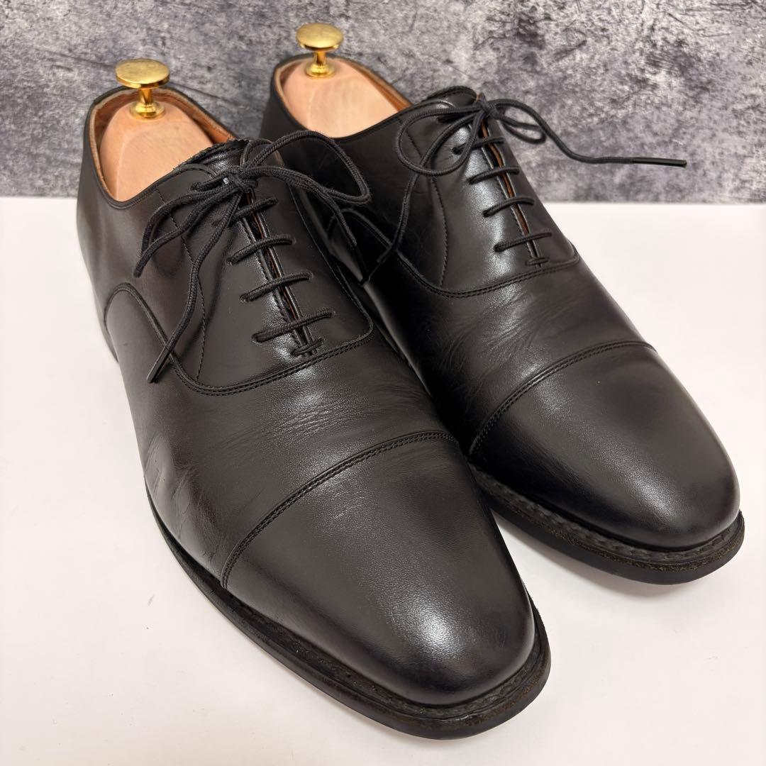 美品 SCOTCH GRAIN シャインオアレイン ストレートチップ 2726