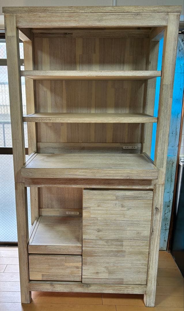 【期間限定】unico(ウニコ) MANOA(マノア)　キッチンボード W900