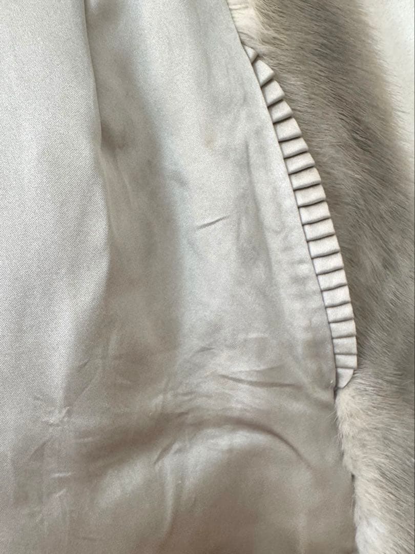 Y2K MG SABLE 毛皮コート　ファーコート リアルファー　13号　L