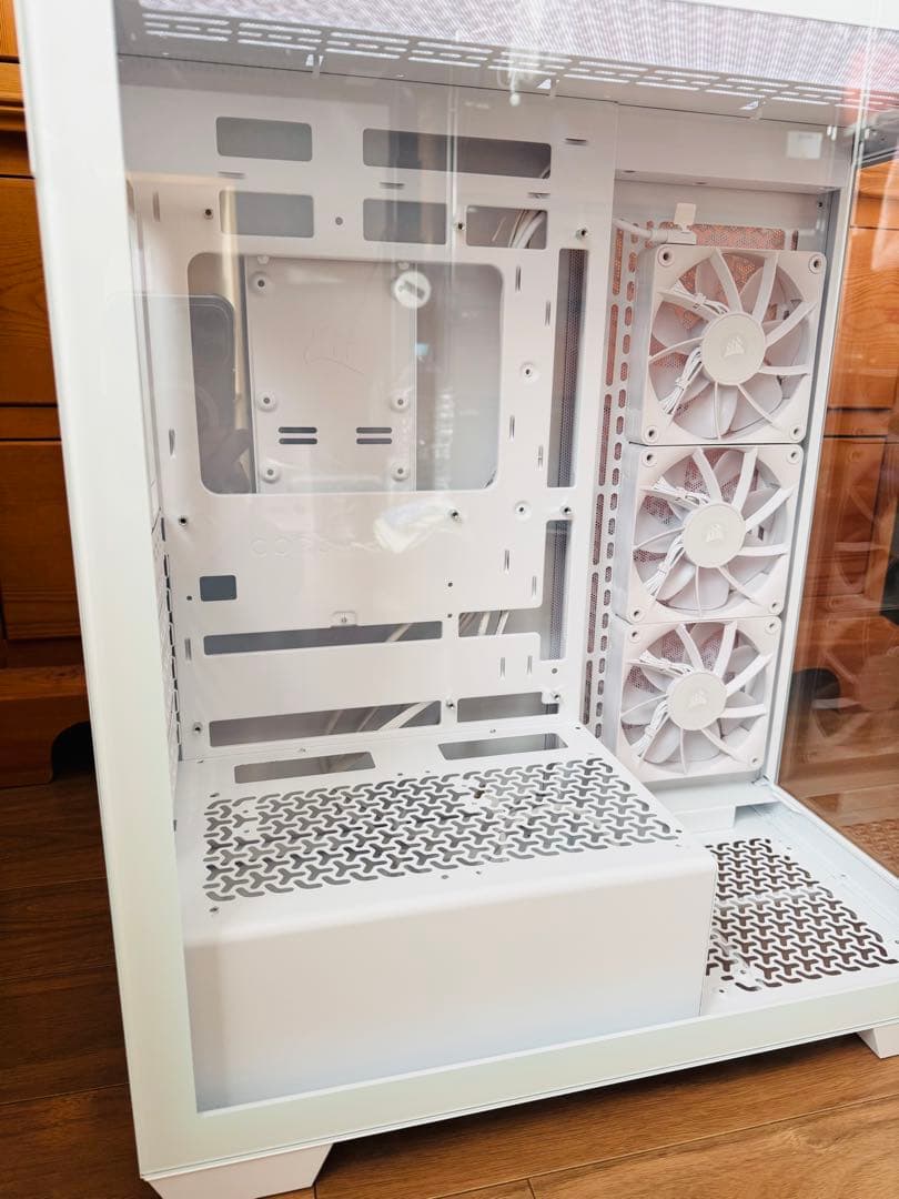 CORSAIR iCUE LINK 3500X ミドルタワーPCケース ホワイト