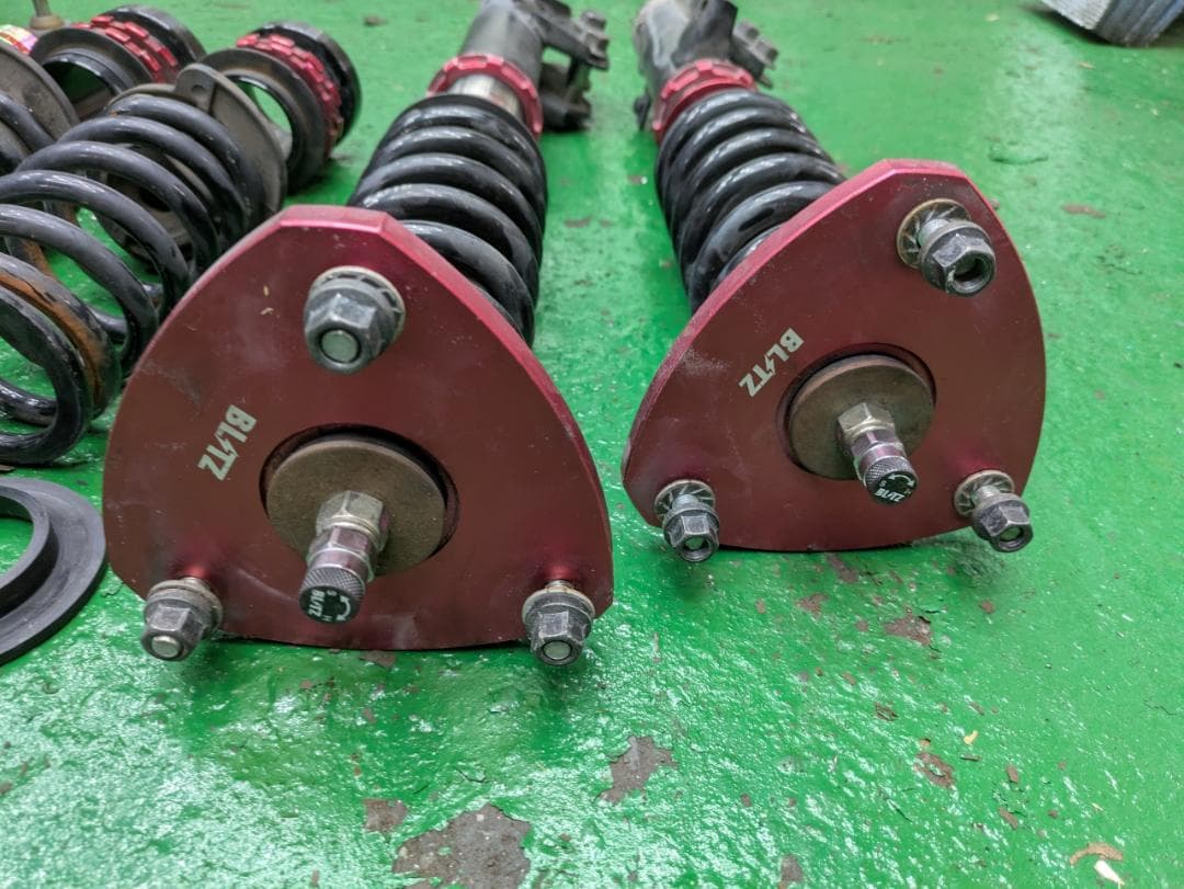 RK1 RK5 ステップワゴン ブリッツ ZZ-R 車高調 減衰調整 程度良