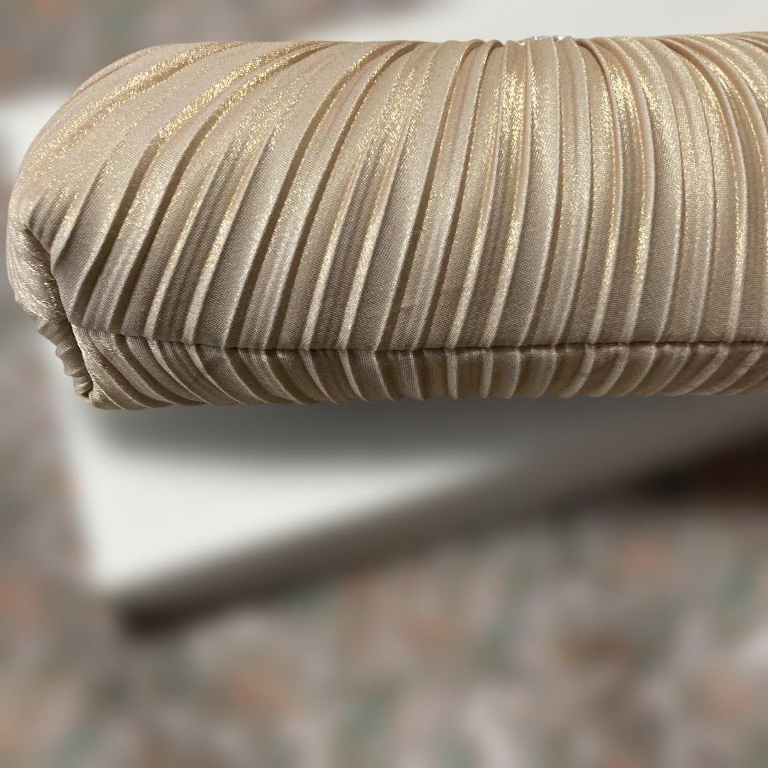 東京IGINピンクベージュ フォーマルバッグ