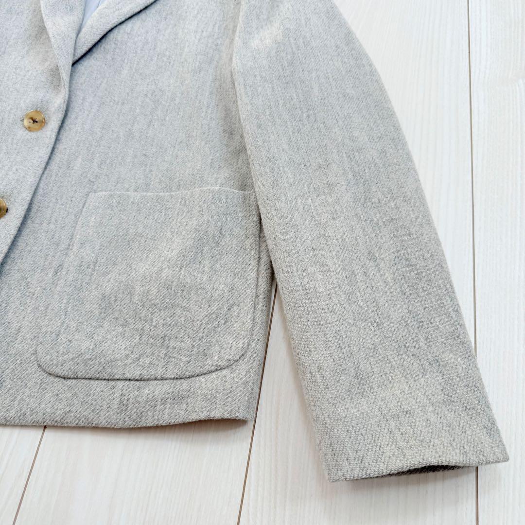 マーガレットハウエル　テーラードジャケット　ウール100% 背抜き