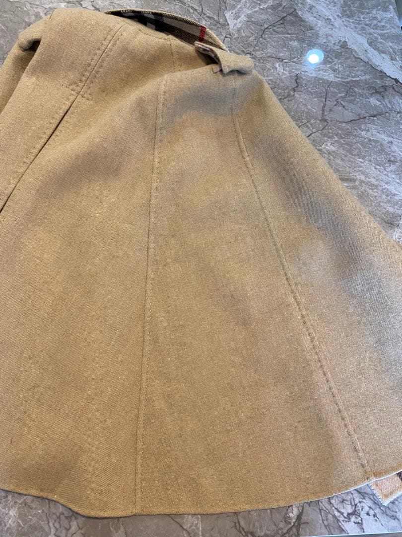 flim　Burberry ベージュ ケープコート
