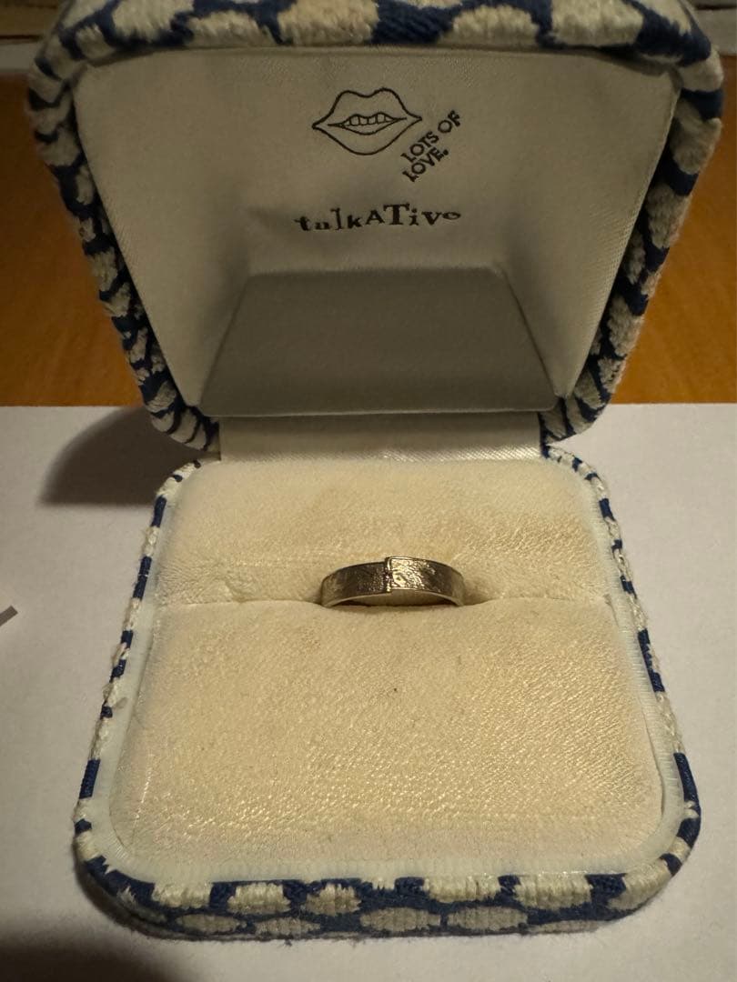 K18CG ゴールド ブラウンダイヤモンド リング talkative