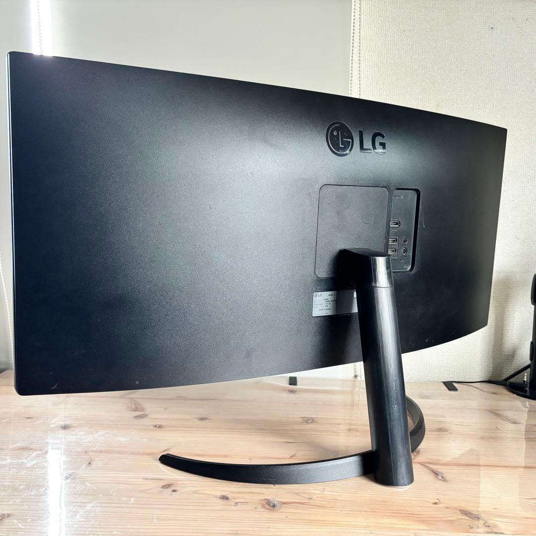 【18日23時まで】LG 160Hzウルトラワイドモニター 34インチUWQHD