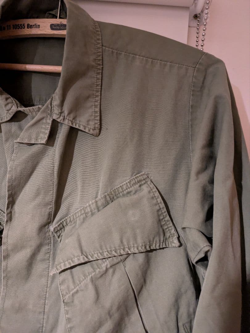 y*様 60's 実物ジャングルファティーグジャケット 3rd ノンリップ