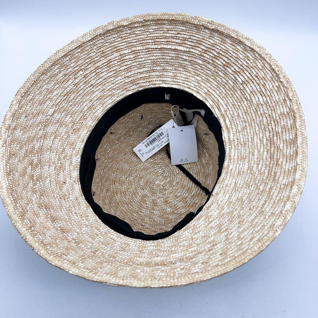 【新品】 UN3D. LACE HATハット 麦わら帽子 スローハット