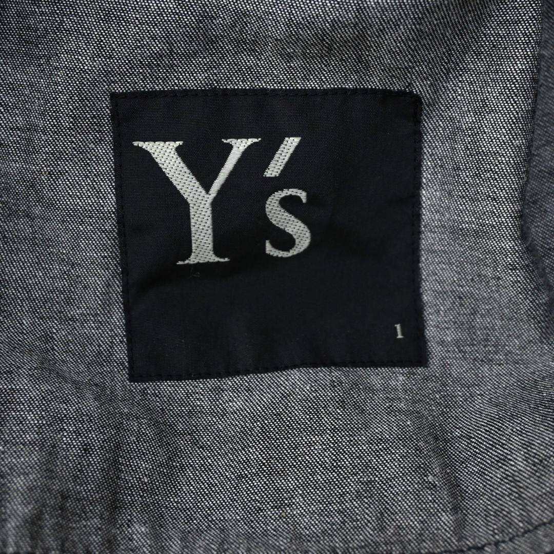 ■ 46107★年 Y's ワイズ ジャケット コート ブラックデニム