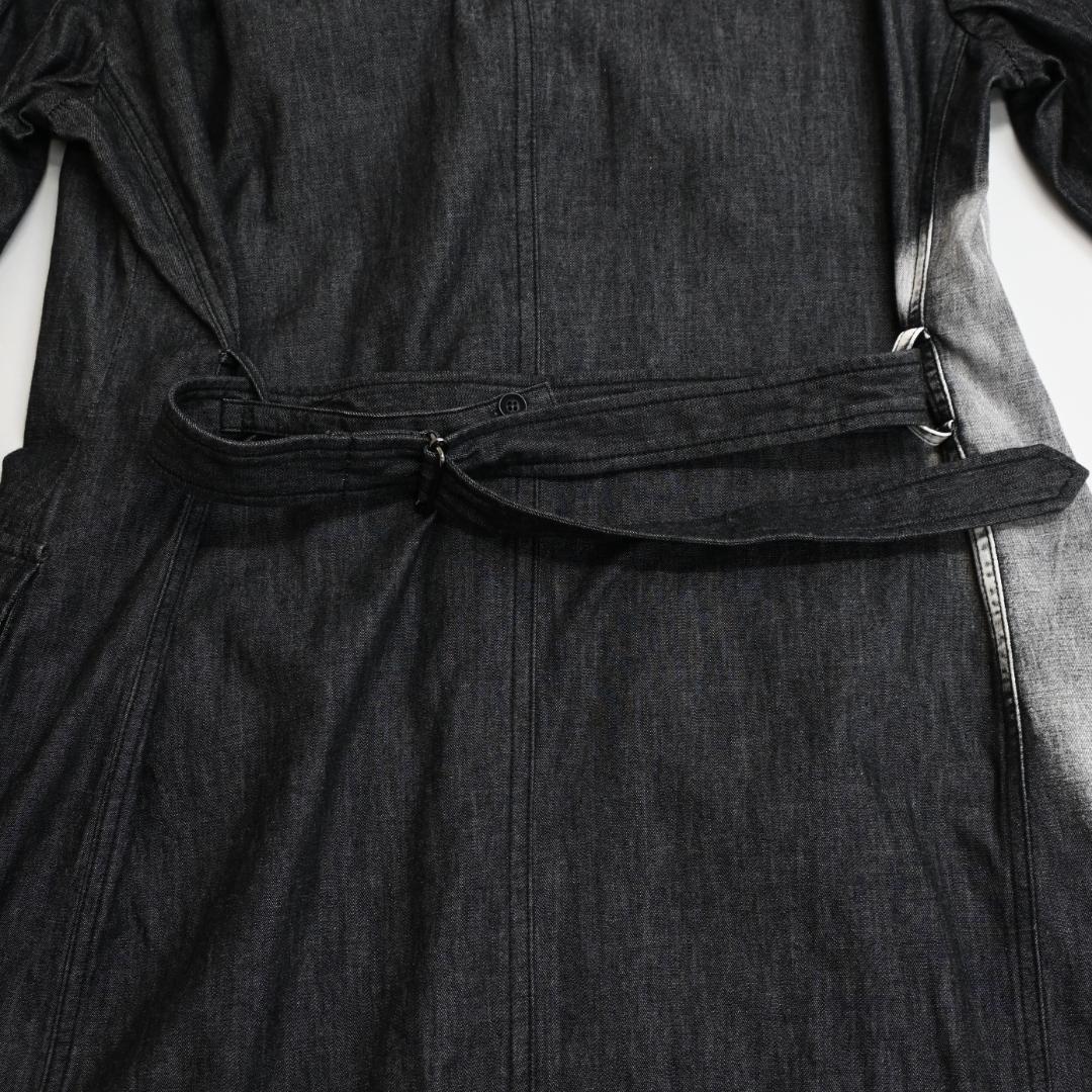 ■ 46107★年 Y's ワイズ ジャケット コート ブラックデニム