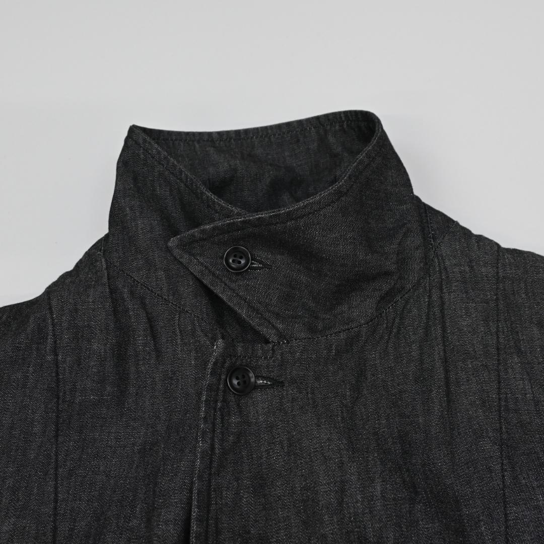 ■ 46107★年 Y's ワイズ ジャケット コート ブラックデニム