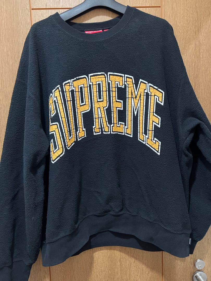 Supreme ブラック スウェット Lサイズ