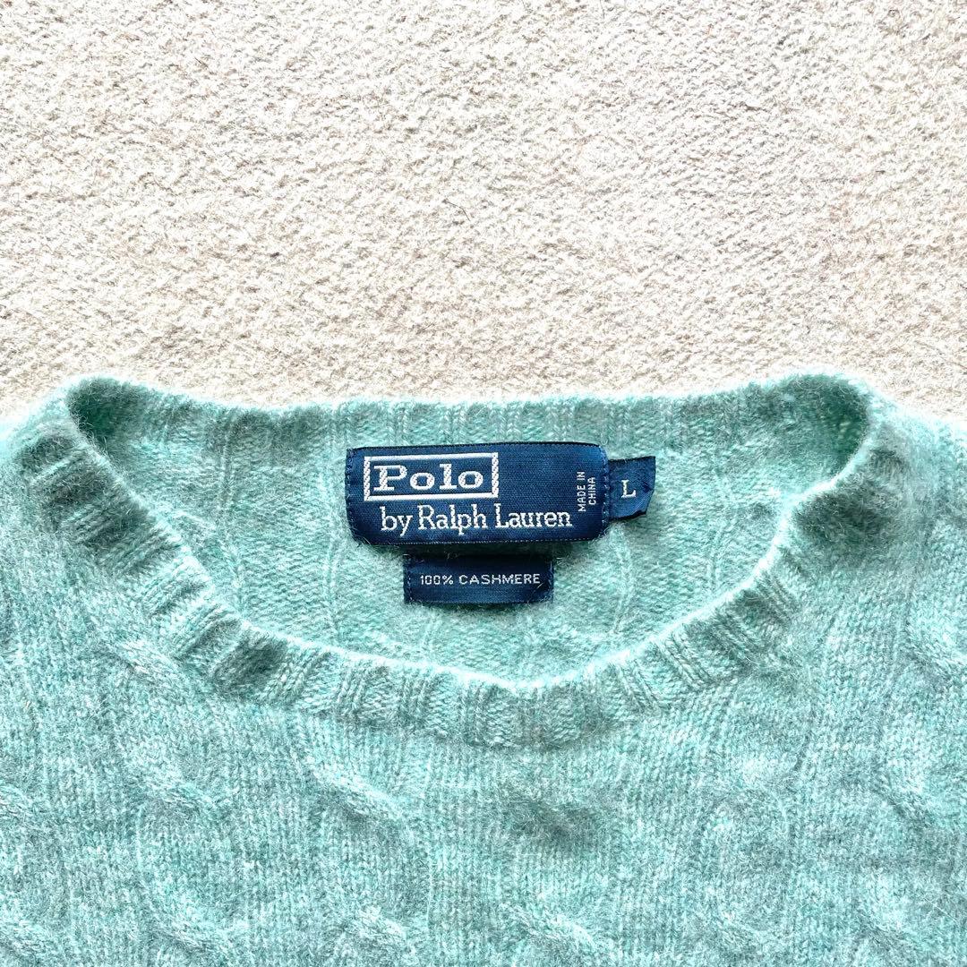 【激レア】POLO Ralph Lauren KNIT cashmere 90s