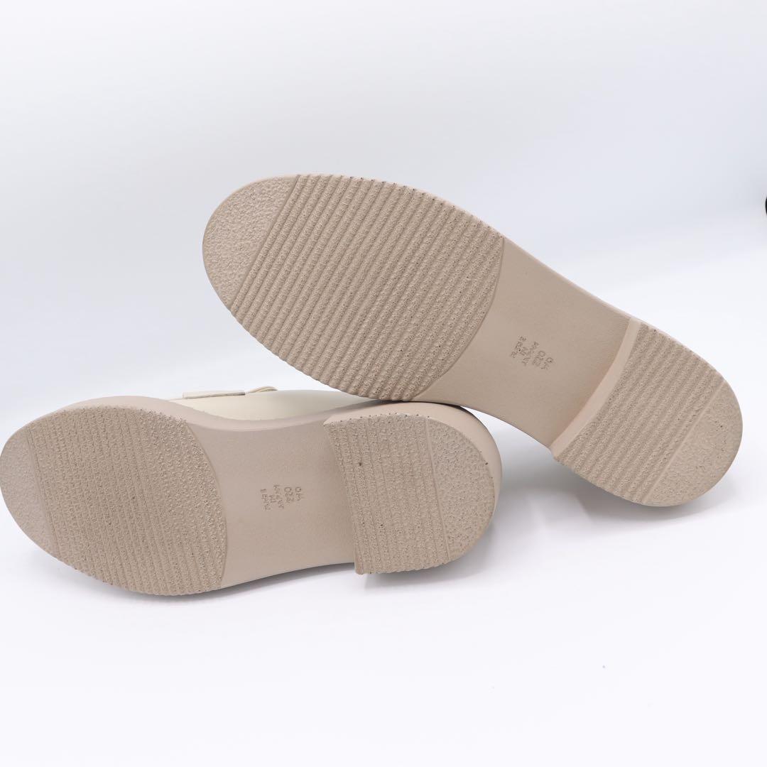 LILY　美品　DIANA ダイアナ　グレー　厚底　ローファー　22cm