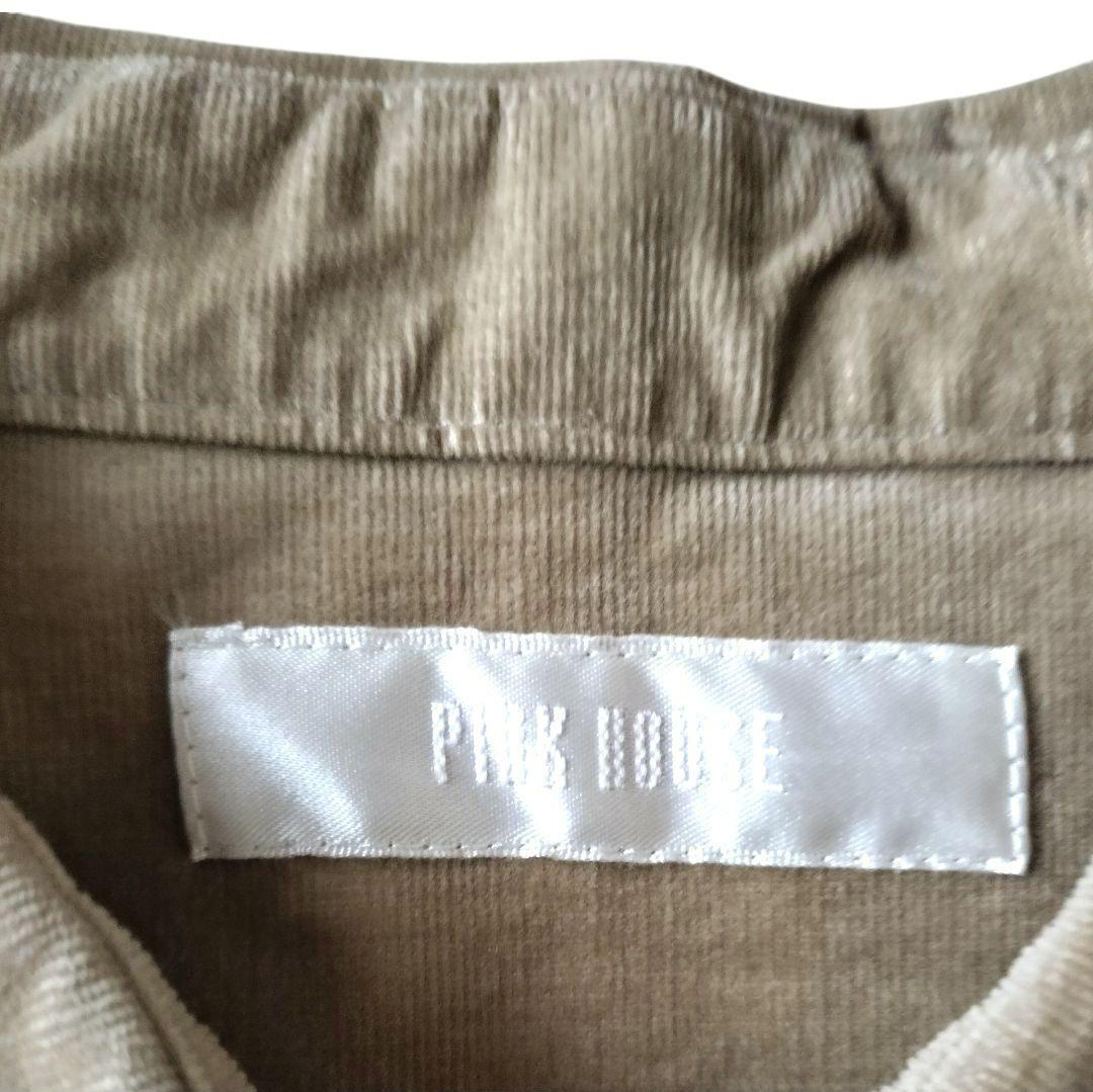 PINK HOUSE ピンクハウス コーデュロイ 薔薇 刺繍 ワンピース