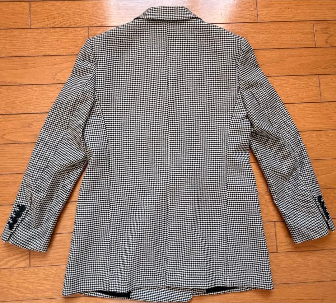 23区　ガンクラブチェック　ストレッチジャケット