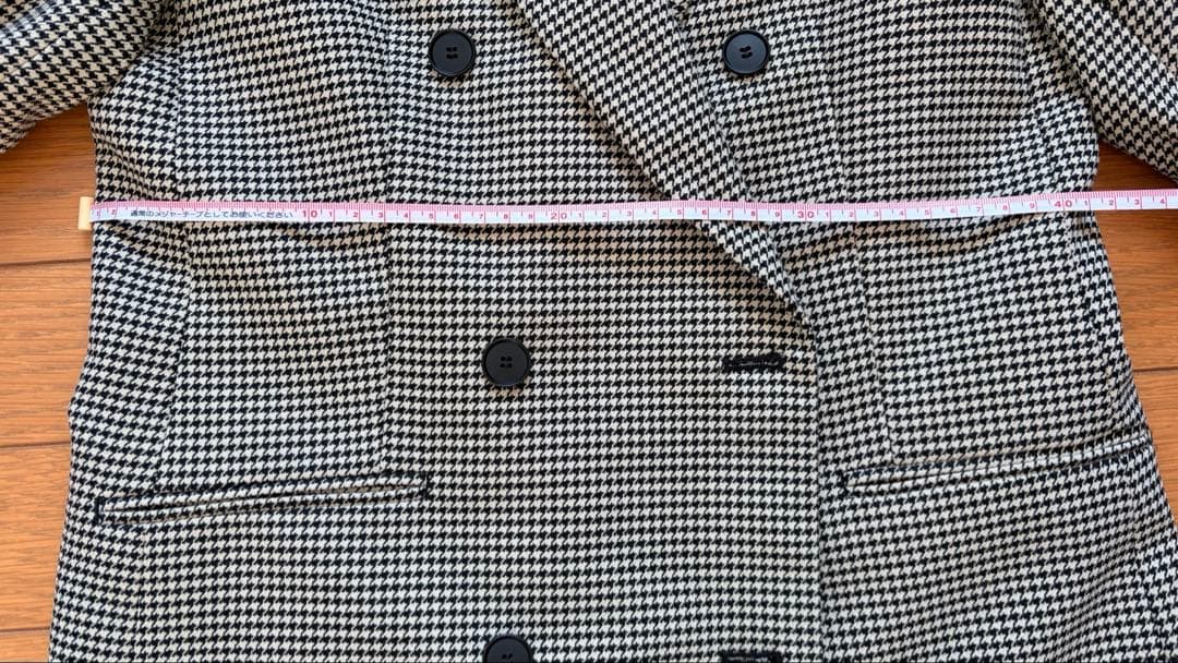 23区　ガンクラブチェック　ストレッチジャケット