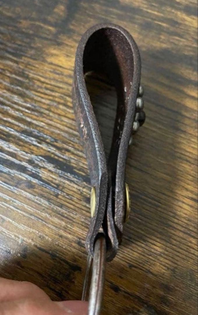 ★RRL★新品未使用★スタッズキーホルダーリング★廃盤★ラルフrrl 生産中止