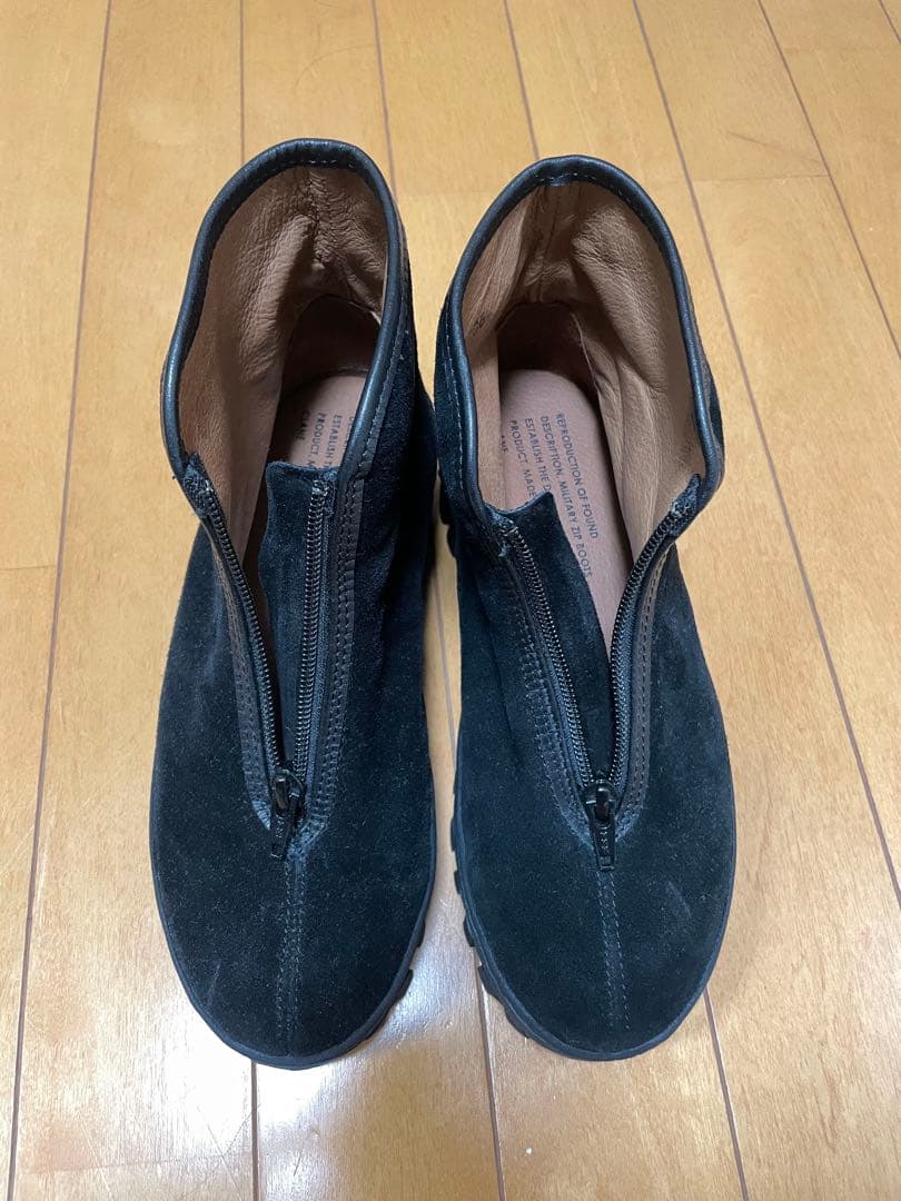 REPRODUCTION OF FOUND × CLANE ZIP BOOTS