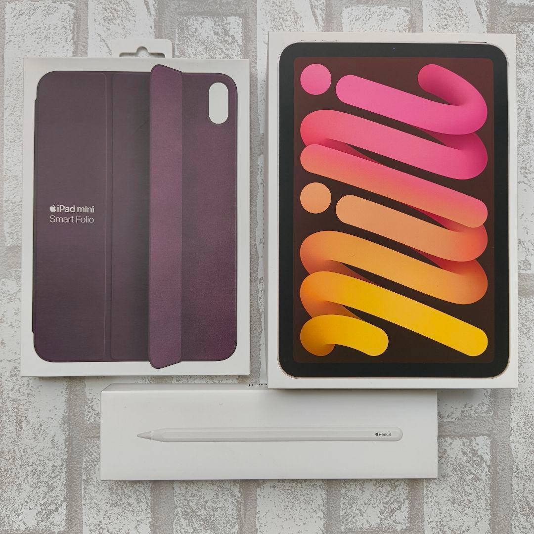 iPad本体 iPad mini 6 Wi-Fi 64GB & Apple Pencil 2