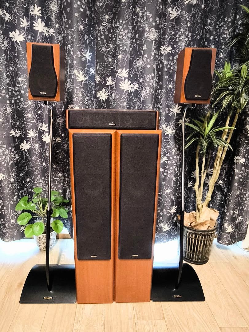 ウッド調 DENON ＣＳ-T33/ＳＣ-Ｃ33/ＳＣ-Ａ33サラウンドセット