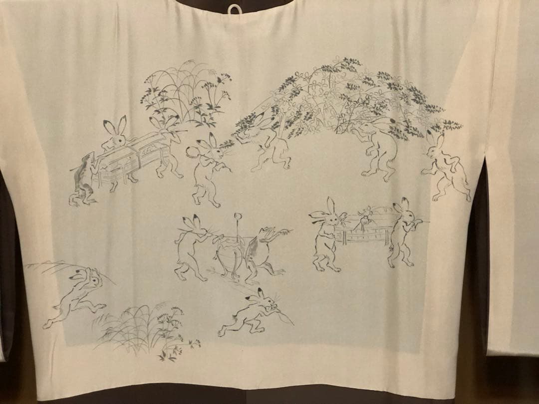 お値下げ致しました。道行コート　横段霞取 りボカシ 新古品　（お仕立上り・税込）