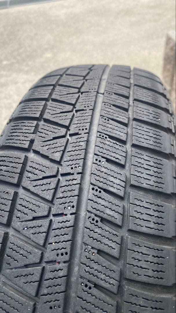 スタッドレスタイヤホイル付き155/65/R14、4本セット