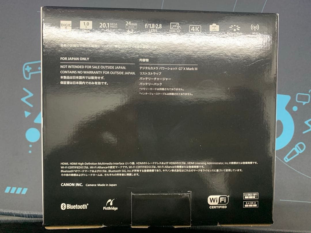 Canon PowerShot G7 X Mark III シルバー+チェキ10