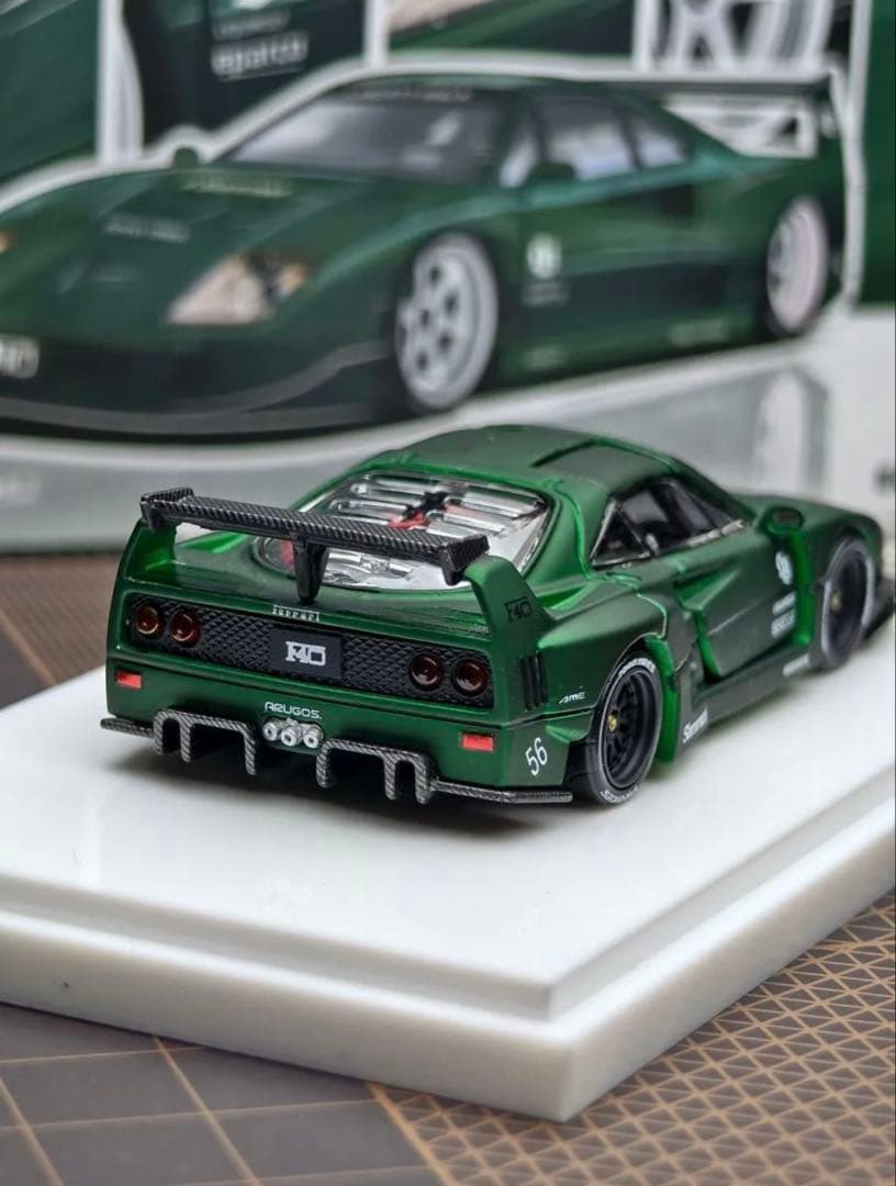 LBWK 1/64 F40杭州HEC展会限定モデル 799台ガルウィング