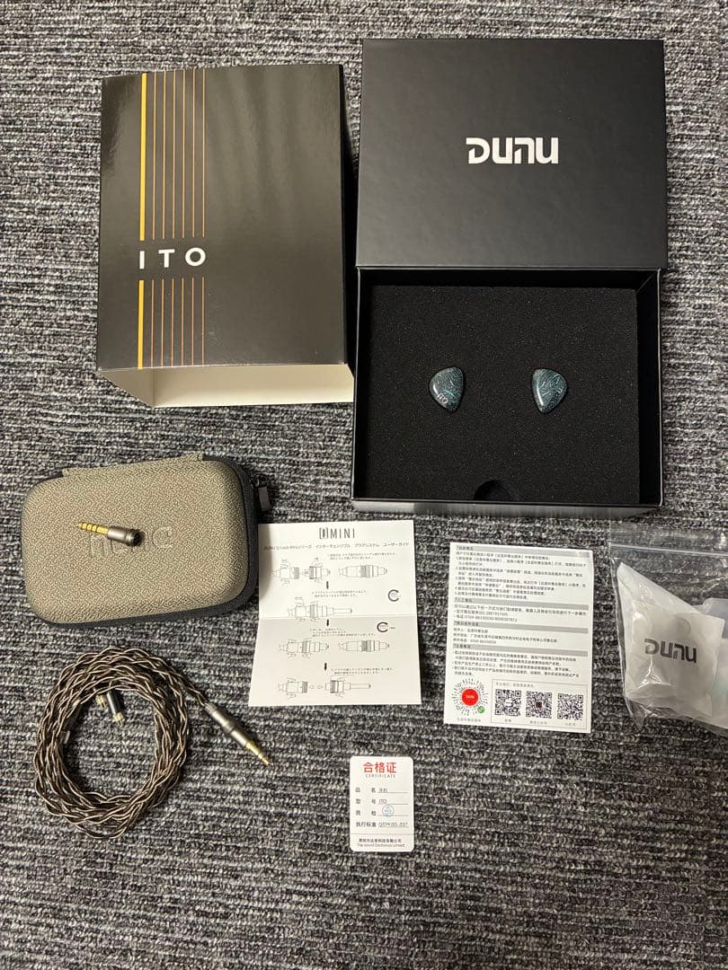 DUNU ITO KOTO 有線イヤホン　dunu ito