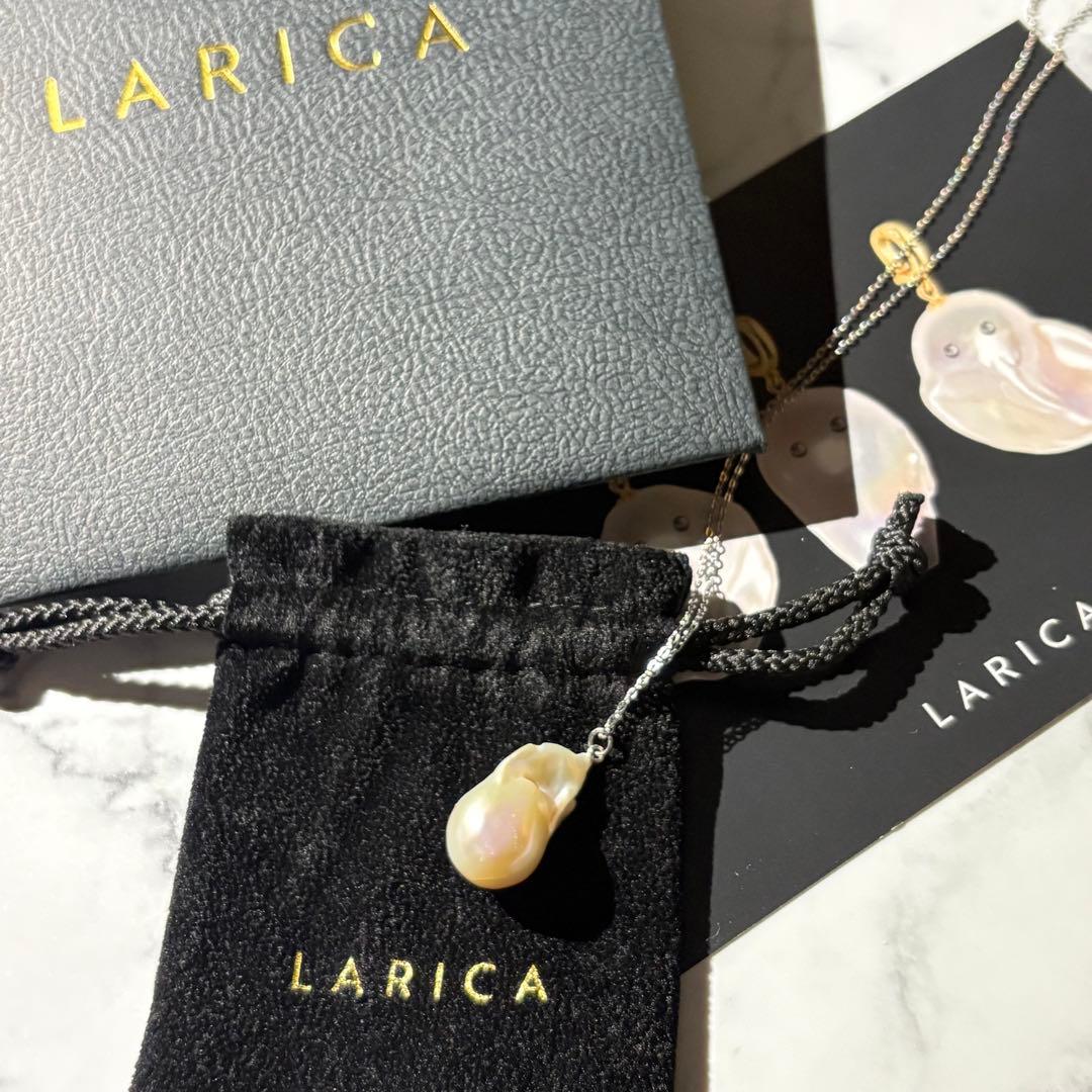 ま*つ様 新品状態　ラリカ　LARICA バロックパールネックレス　ロングネック