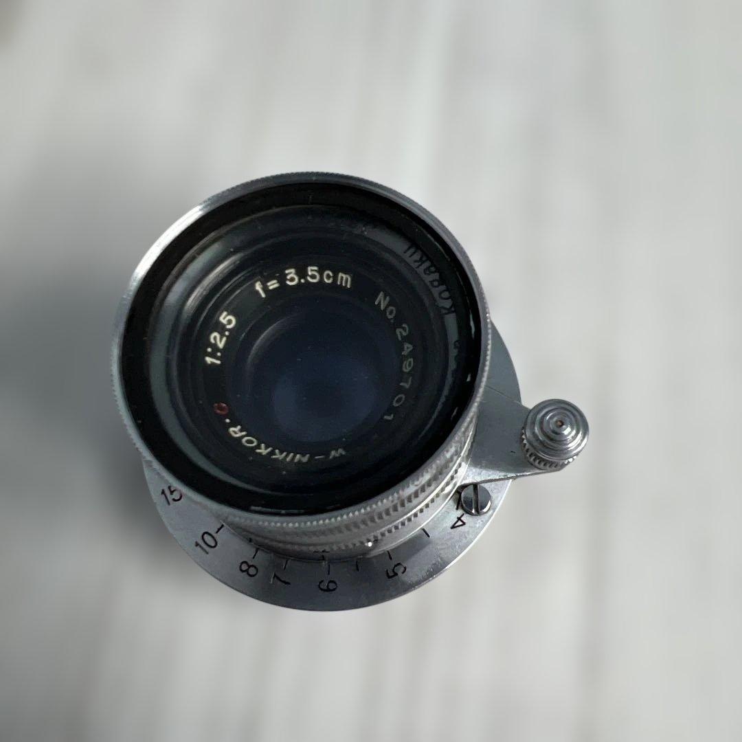 b*ク様 日本光学 W-Nikkor 3.5cm f/2.5 レンズ