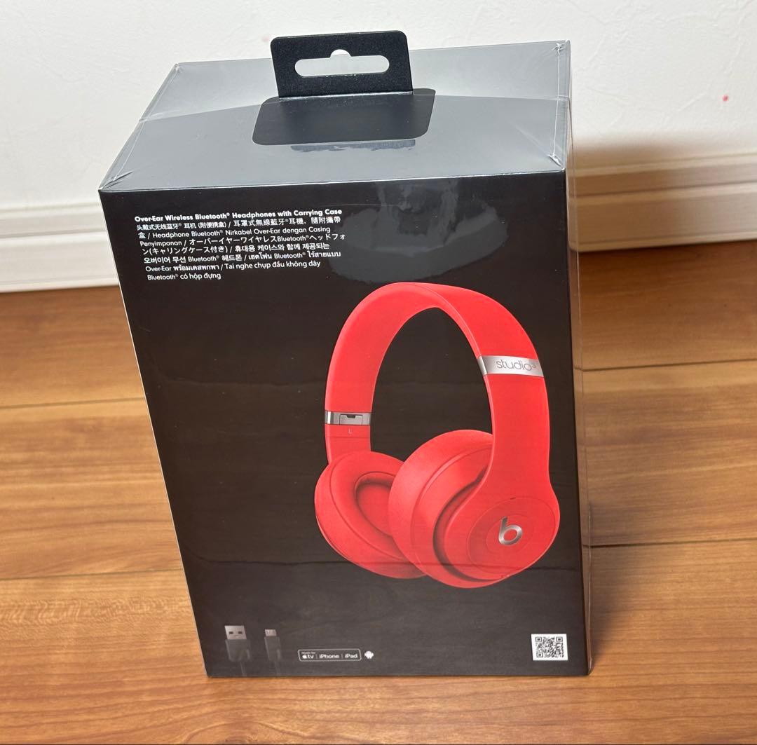 BEATS STUDIO3 ワイヤレスヘッドフォン レッド