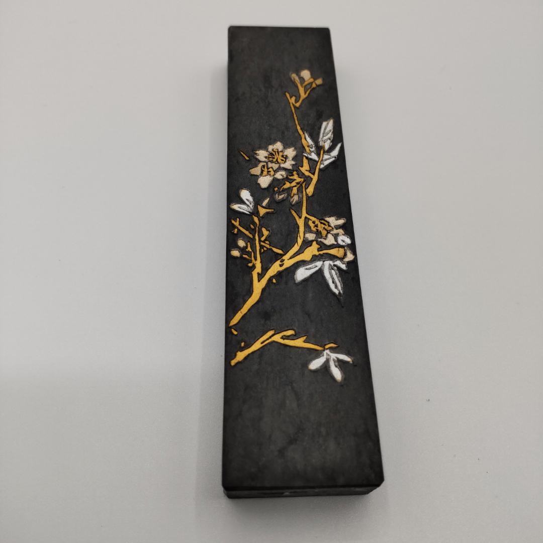 中国書斎墨 上海墨廠出品　鉄斎翁書画宝墨　油煙一〇一　古墨　（国華第一なし）