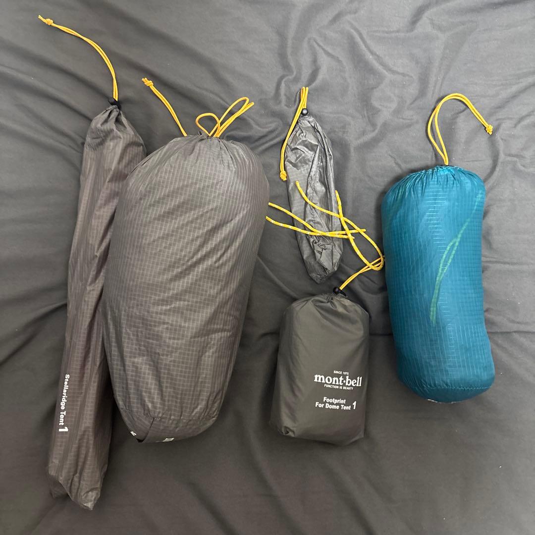 新型　mont-bell モンベル ステラリッジテント1