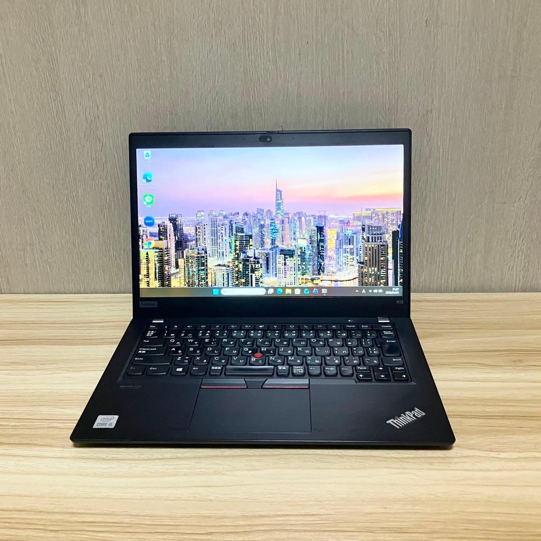 第10世代！Lenovo ThinkPad X13 i5 Windows11搭載