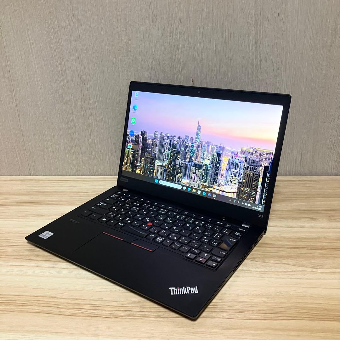 第10世代！Lenovo ThinkPad X13 i5 Windows11搭載