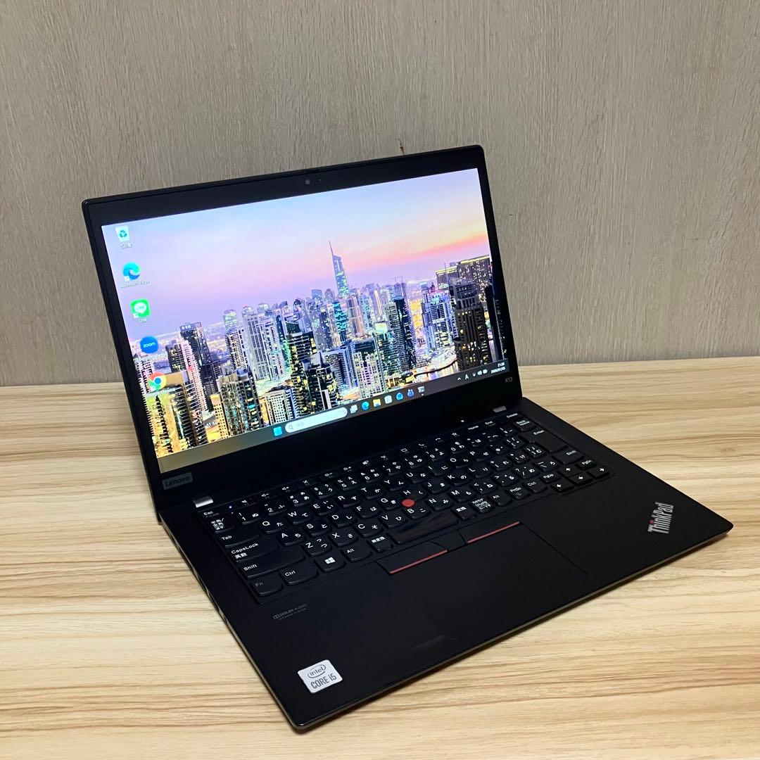 第10世代！Lenovo ThinkPad X13 i5 Windows11搭載
