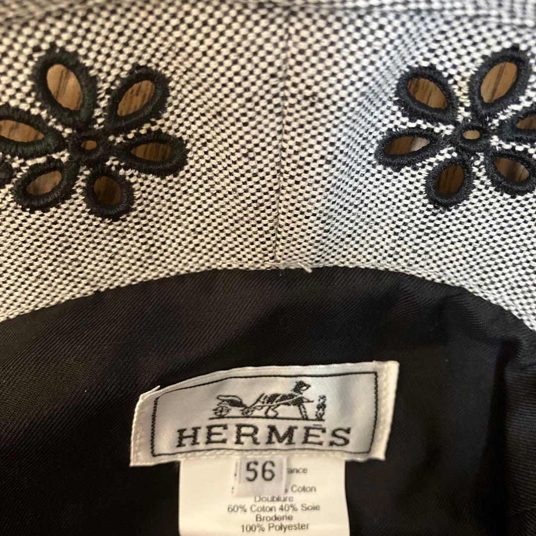 エルメス　バケットハット　エロイーズガーデン#56