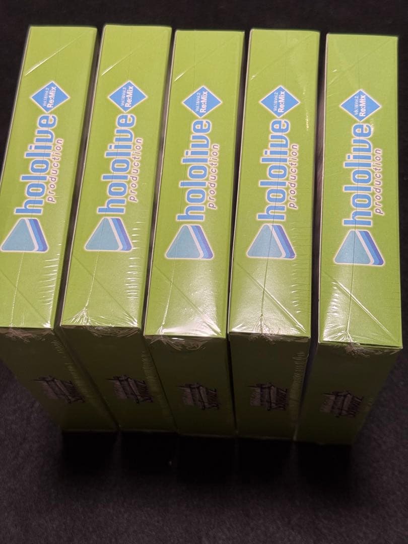 【新品未開封シュリンク付き】ヴァイス　ホロライブリミックス　5ボックス